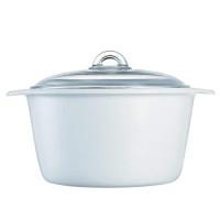 COCOTTE 5L BLOOMING BLANC+COUVERCLE