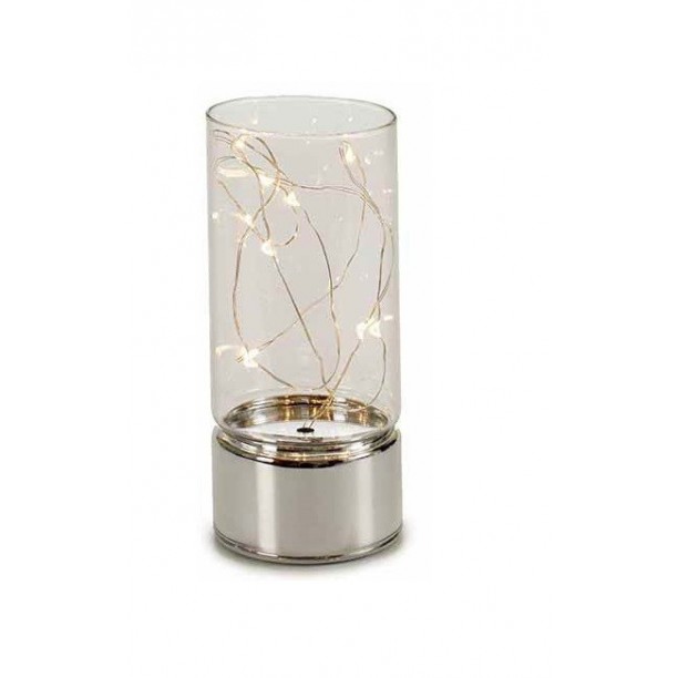 BOUGEOIR CYLINDRIQUE LED OPEN